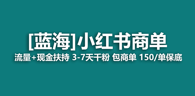 （8790期）【蓝海项目】小红书商单！长期稳定 7天变现 商单一口价包分配 轻松月入过万-韬哥副业项目资源网