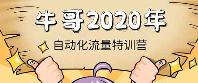 《2020自动化流量特训营》30天5000有效粉丝+成熟正规项目一枚（无水印）-韬哥副业项目资源网