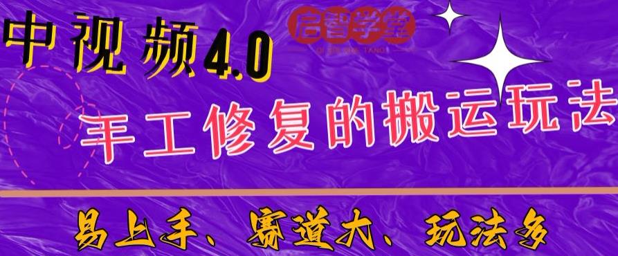 中视频4.0赛道：新手福音，一小时制作，三天过计划，7天看效果【揭秘】-韬哥副业项目资源网