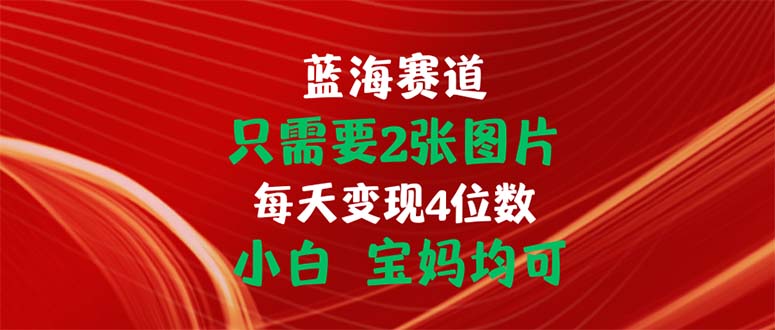 （11047期）只需2张照片 每日转现4个数 新手 宝妈妈都可-韬哥副业项目资源网