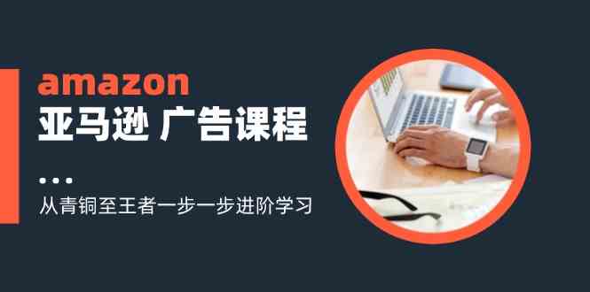 amazon亚马逊广告课程：从青铜至王者一步一步进阶学习（16节）-韬哥副业项目资源网