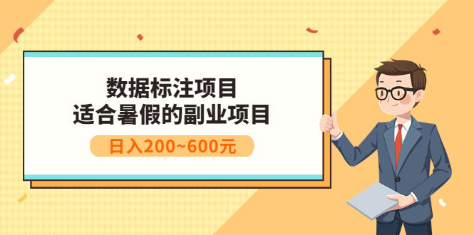 （3081期）数据标注项目：适合暑假的副业兼职项目，日入200~600元-韬哥副业项目资源网