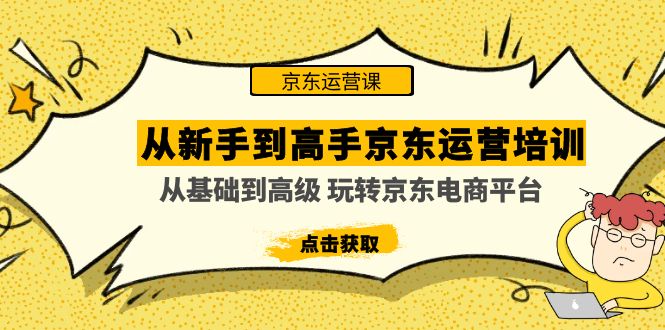 （4792期）从新手到高手京东运营培训：从基础到高级 玩转京东电商平台(无中创水印)-韬哥副业项目资源网