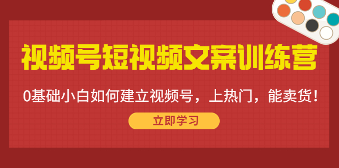 （4266期）视频号短视频文案训练营：0基础小白如何建立视频号，上热门，能卖货！-韬哥副业项目资源网