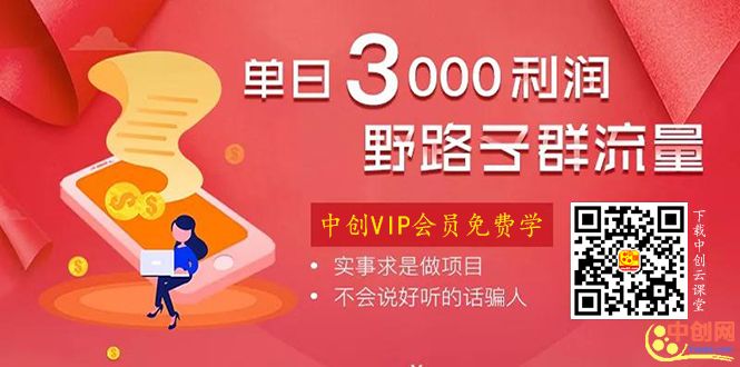 （1021期）野路子群流量项目：稳定之后可实现日盈利3000-5000，轻松实现月入3万+-韬哥副业项目资源网