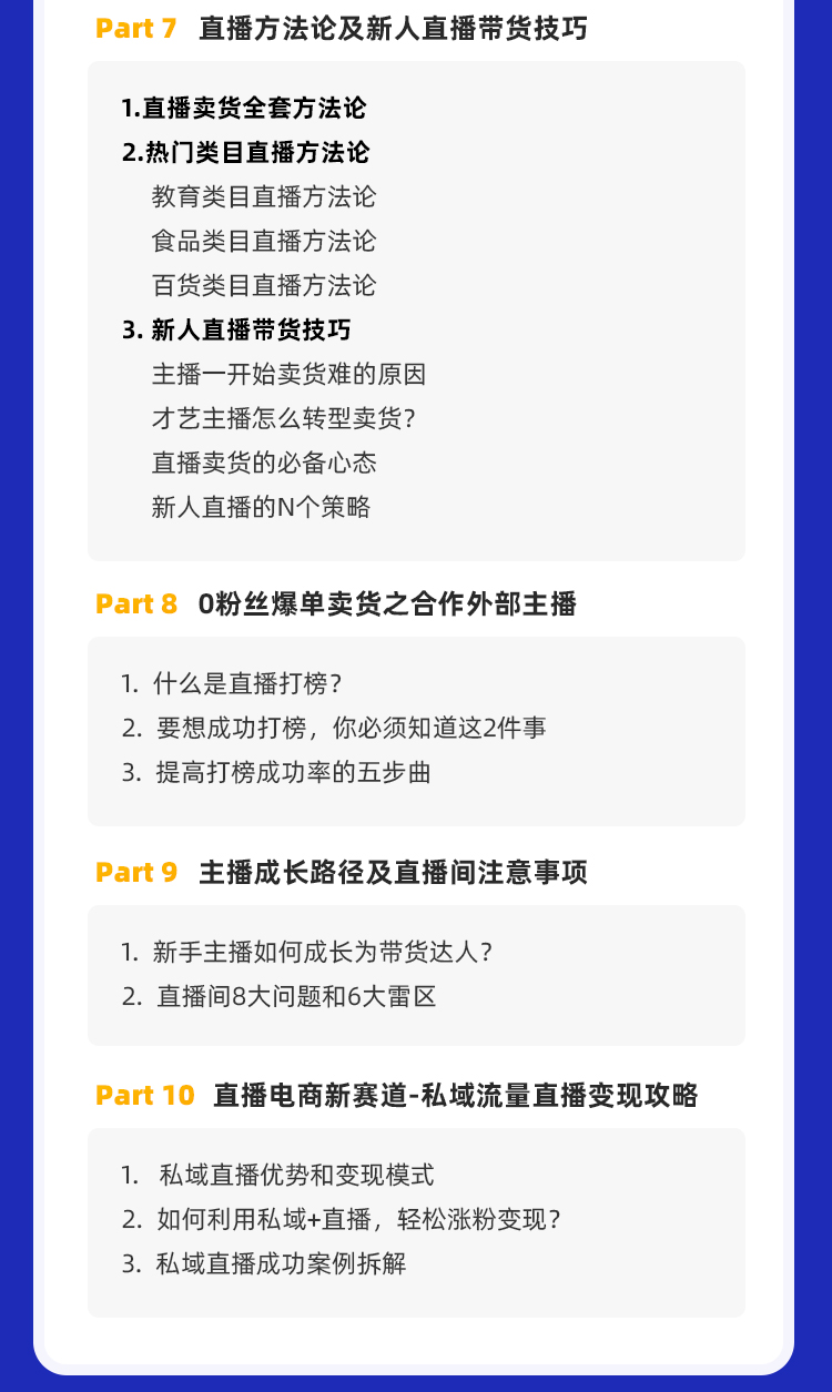 （1435期）0基础快速入门直播电商课程：直播平台玩法解析-团队打造-带货全流程等环节-韬哥副业项目资源网